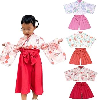 Amazon.com: Toddler Girls Boys Japanese Kimono Kids Outfit Top